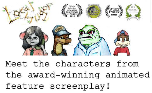 Local Sugar - Meet the characters from the award-winning animated feature screenplay!